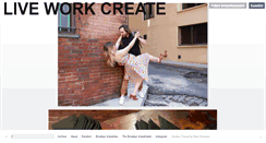 Desktop Screenshot of liveworkcreate.com